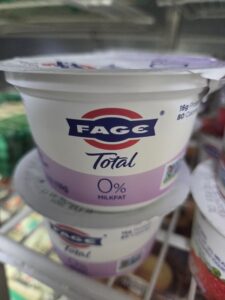 Total 0% Milkfat Greek Strained Yogurt