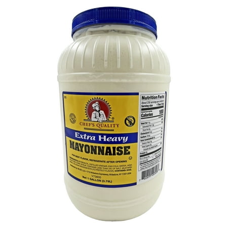 Chef s Quality Extra Heavy Mayonnaise | Gluten Free | Kosher | 1 Gallon