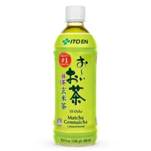 ITO EN, OI OCHA UNSWEETENED GREEN TEA WITH ROASTED RICE