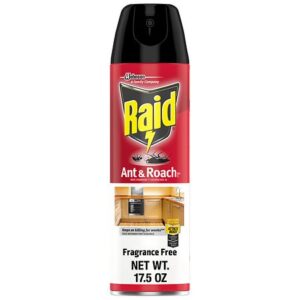 Raid Ant and Roach Killer Indoor Bug Spray - Fragrance Free - 17.5oz